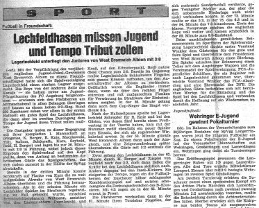 Zeitungsausschnitte