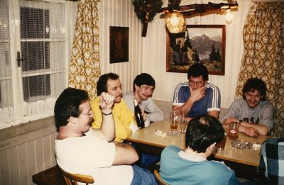 Ploggi: Hütte Wengle 1987