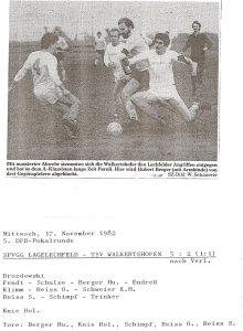 Zeitungsausschnitte vom Hubi