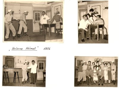 Fotos von den Theateraufführungen aus den fünfziger Jahren