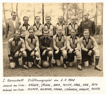 Richard Blaß: Eröffnung 1948