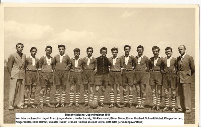 Richard Blaß: Jugend 1954