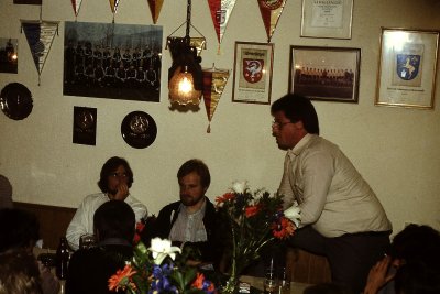 100. Spiel von Ploggi und Dietmar im Jahr 1980