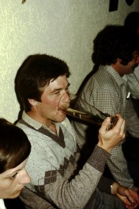 100. Spiel von Ploggi und Dietmar im Jahr 1980