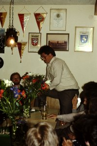 100. Spiel von Ploggi und Dietmar im Jahr 1980