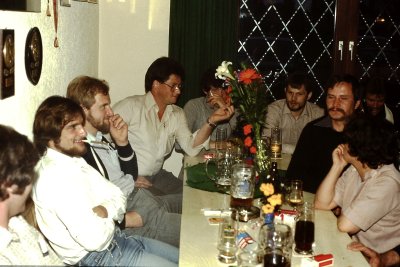 100. Spiel von Ploggi und Dietmar im Jahr 1980