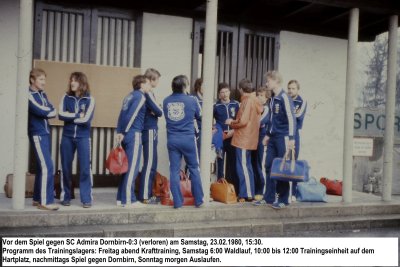 Trainingslager Lustenau Feb. 1980