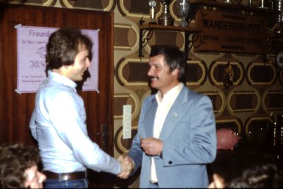 100. Spiel Roland Knie