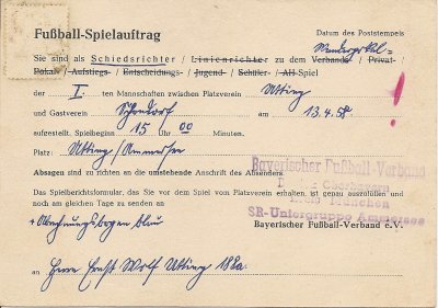 Herrmann Zott Spielaufträge