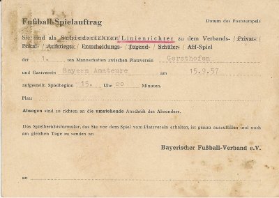 Herrmann Zott Spielaufträge