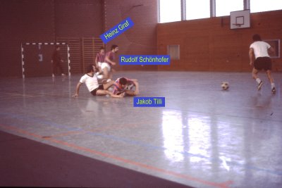 Hallenturnier Dez. 1974 TSG Augsburg