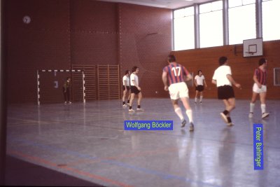 Hallenturnier Dez. 1974 TSG Augsburg