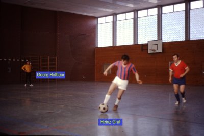 Hallenturnier Dez. 1974 TSG Augsburg