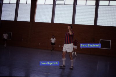 Hallenturnier Dez. 1974 TSG Augsburg