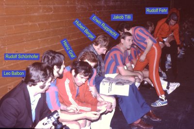 Hallenturnier Dez. 1974 TSG Augsburg