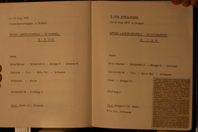 Begegnung nach langer Zeit: Knie Rainer