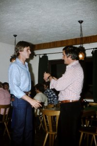 Begegnung nach langer Zeit: Knie Rainer