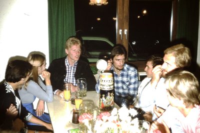 Begegnung nach langer Zeit: Knie Rainer