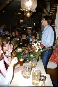 Begegnung nach langer Zeit: Knie Rainer