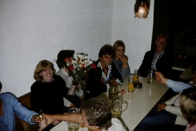 Begegnung nach langer Zeit: Knie Rainer